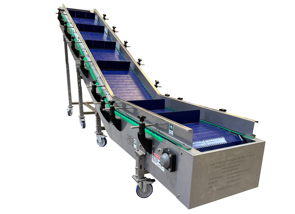 Incline Modular Belt Conveyor