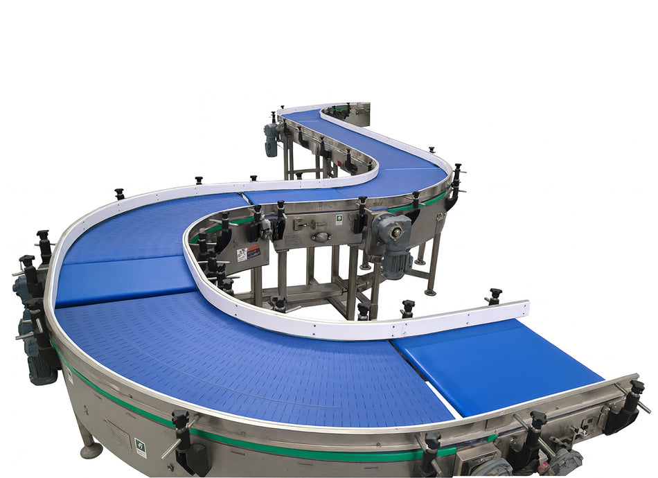 Curve Modular Belt Conveyor