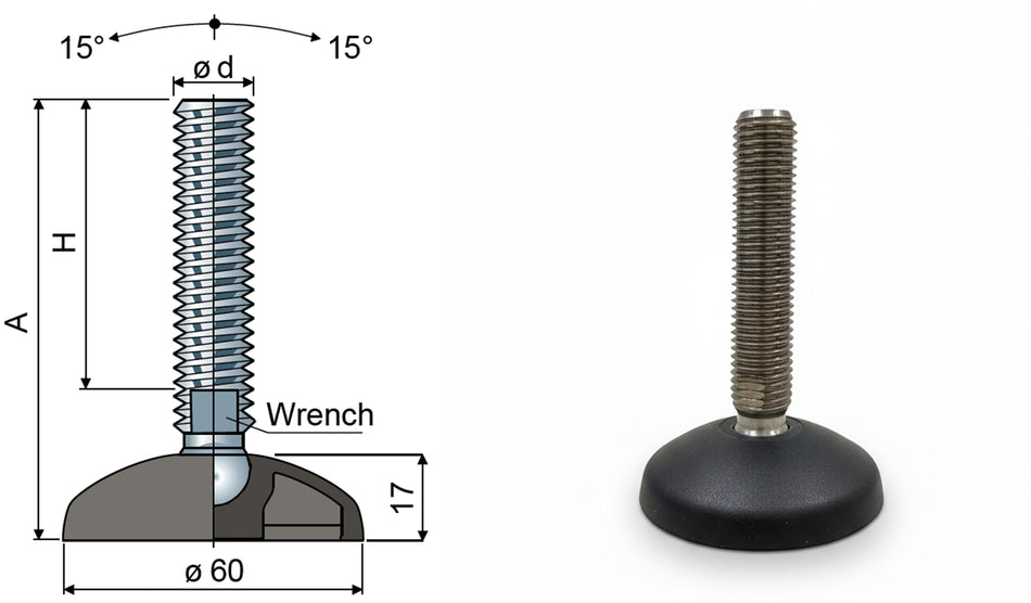 Articulated Feet SS 18/7055
