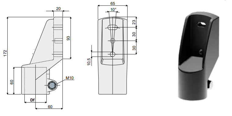 Side Mounting Top Bracket